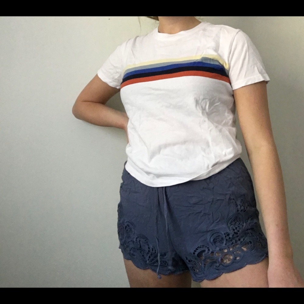 Kendall and Kylie lace shorts